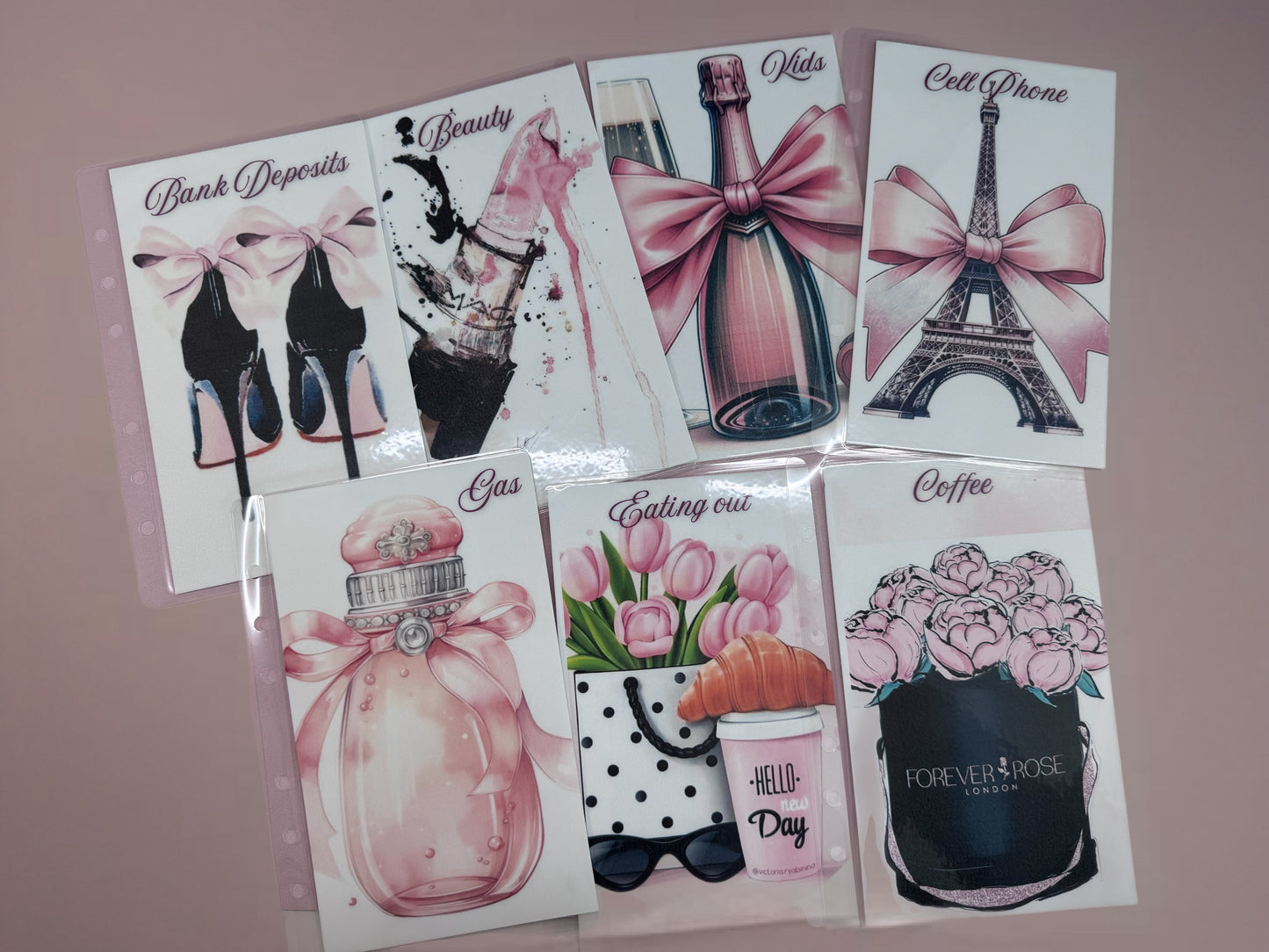 Pretty Lady Theme Customized Envelopes