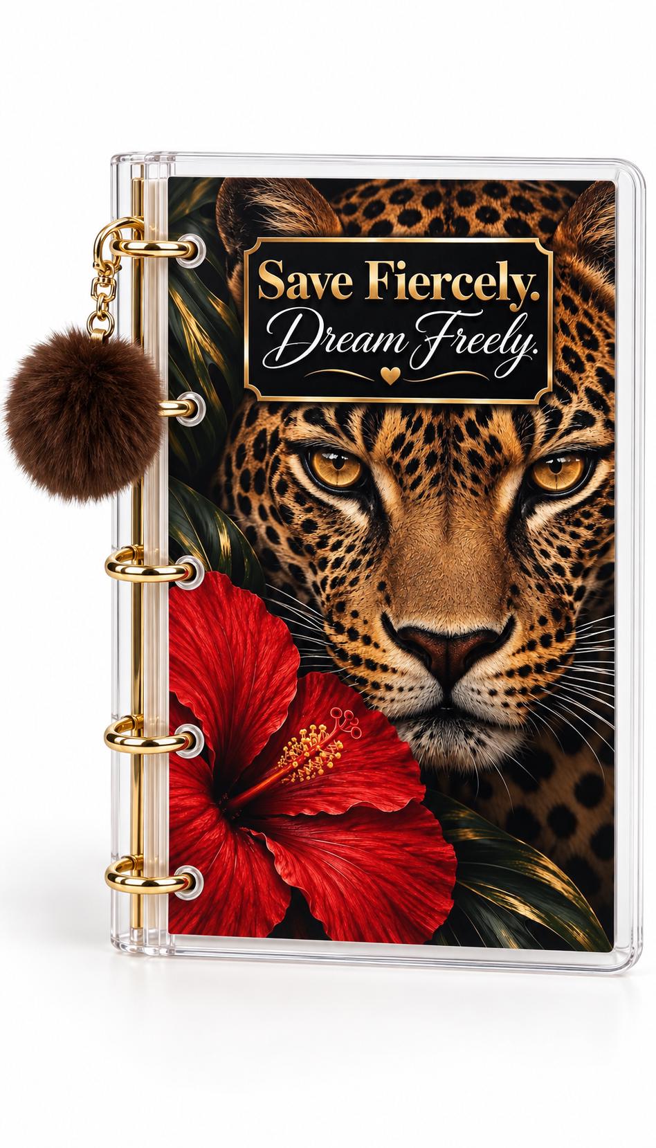 Fierce Luxe 1K Savings Challenge A6 Cash Binder Bundle