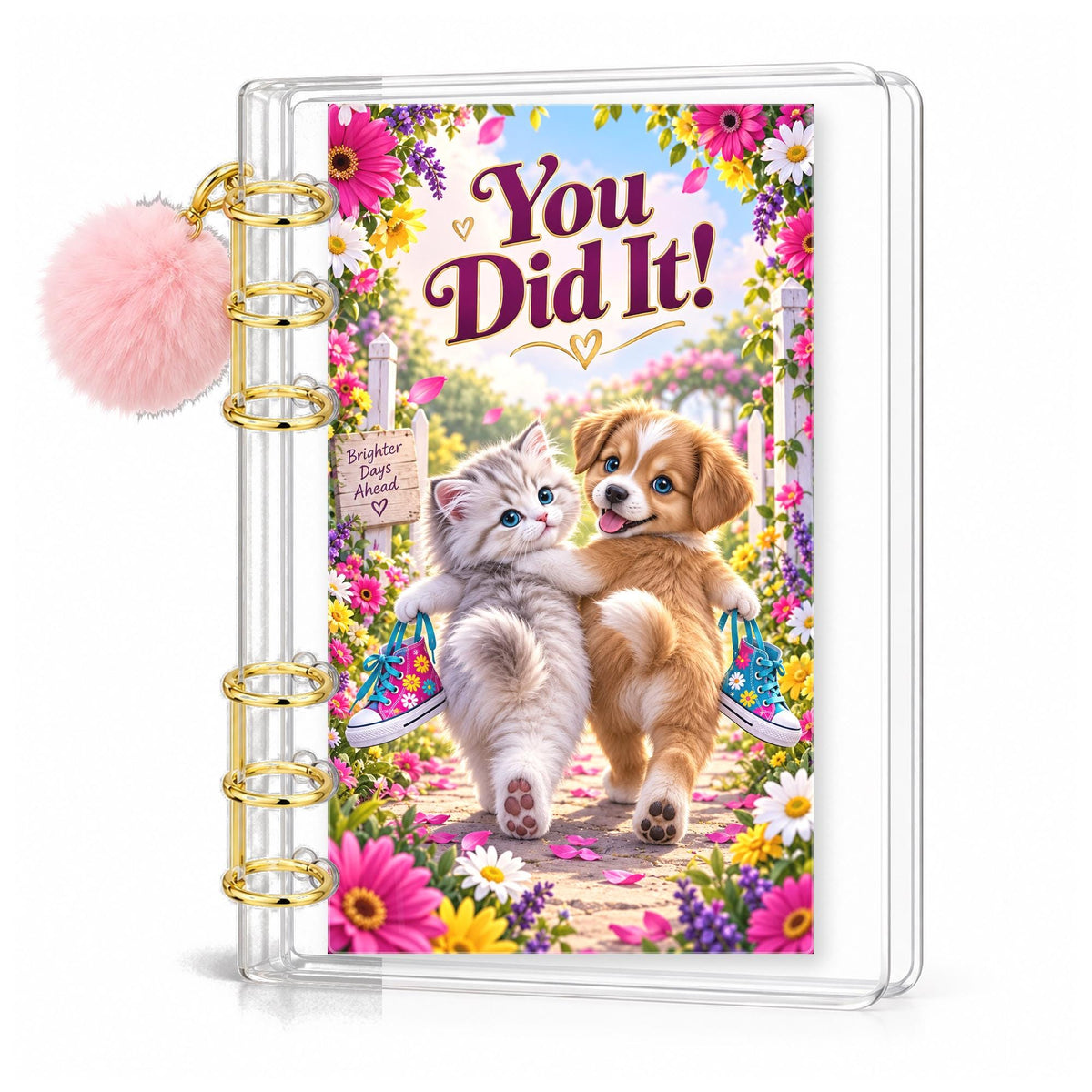 Kitten Puppy 3000 Savings Challenge A6 Binder Bundle