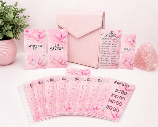 5K Pink A6 Butterfly Bundle