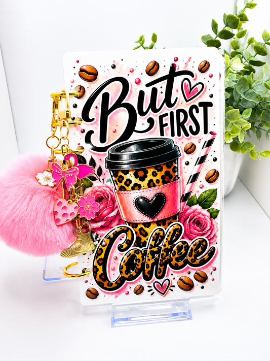 Coffee First Savings Challenge Bundle | Cash Stuffing Challenge Binder Inserts | A6 Savings Trackers | Budget Binder Challenge Set