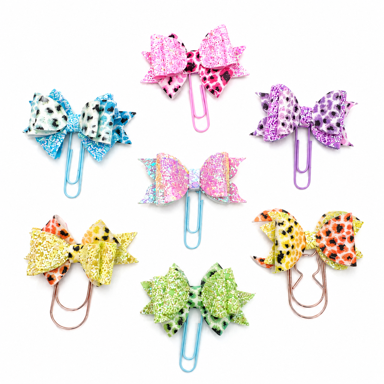 Bling Paperclips set of 6