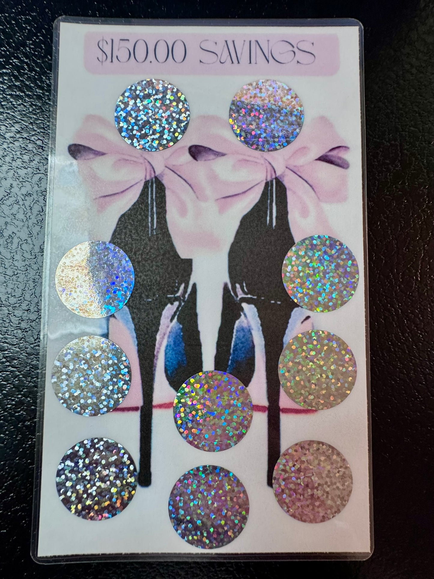 High Heel $150.00 Saving Challenge