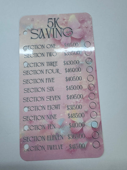 5K Pink A6 Butterfly Bundle