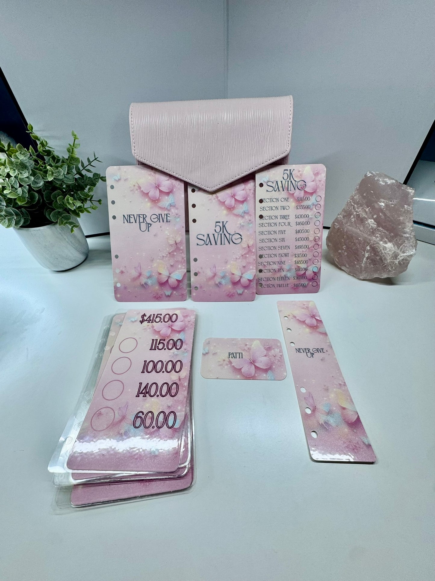 5K Pink A6 Butterfly Bundle