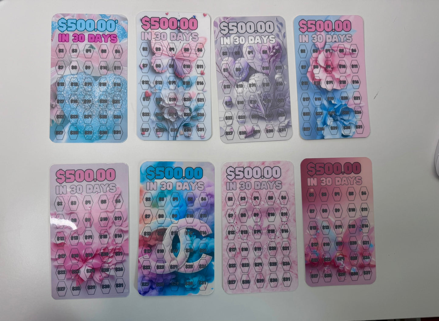 500.00 30 Day Savings