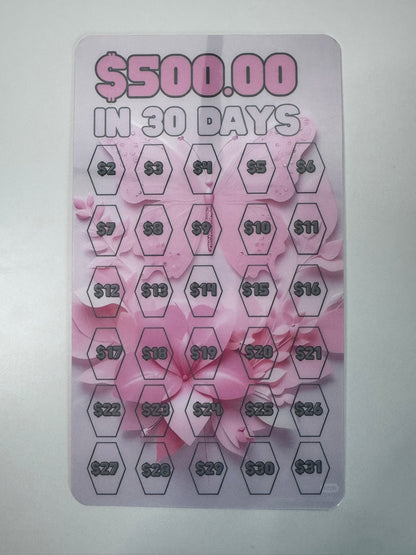 500.00 30 Day Savings