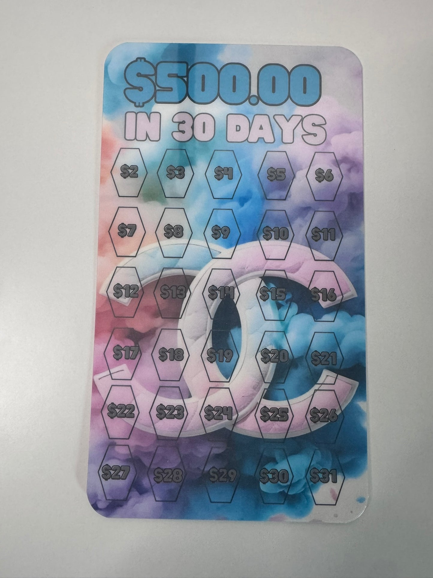 500.00 30 Day Savings