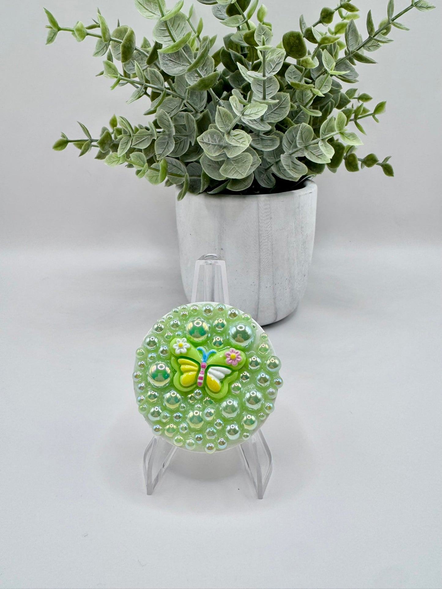 Blinged Out Finger Moistener | Cash Counting Grip | Cute Money Counter | Teller Finger Pad | Cash Stuffing Accessory | Anti-Slip Finger Grip