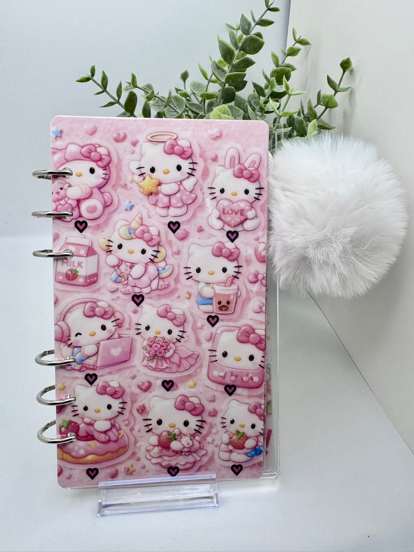 A6 Savings Challenge Binder Bundle | Cute Budget Binder | Cash Stuffing Kit | Pink Kawaii Money Saving Challenge