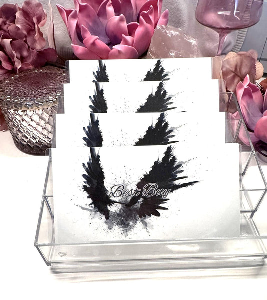 Black & White customized envelopes