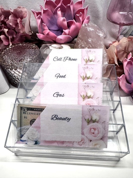 Cash envelopes, budgeting, Savings, saving challenges