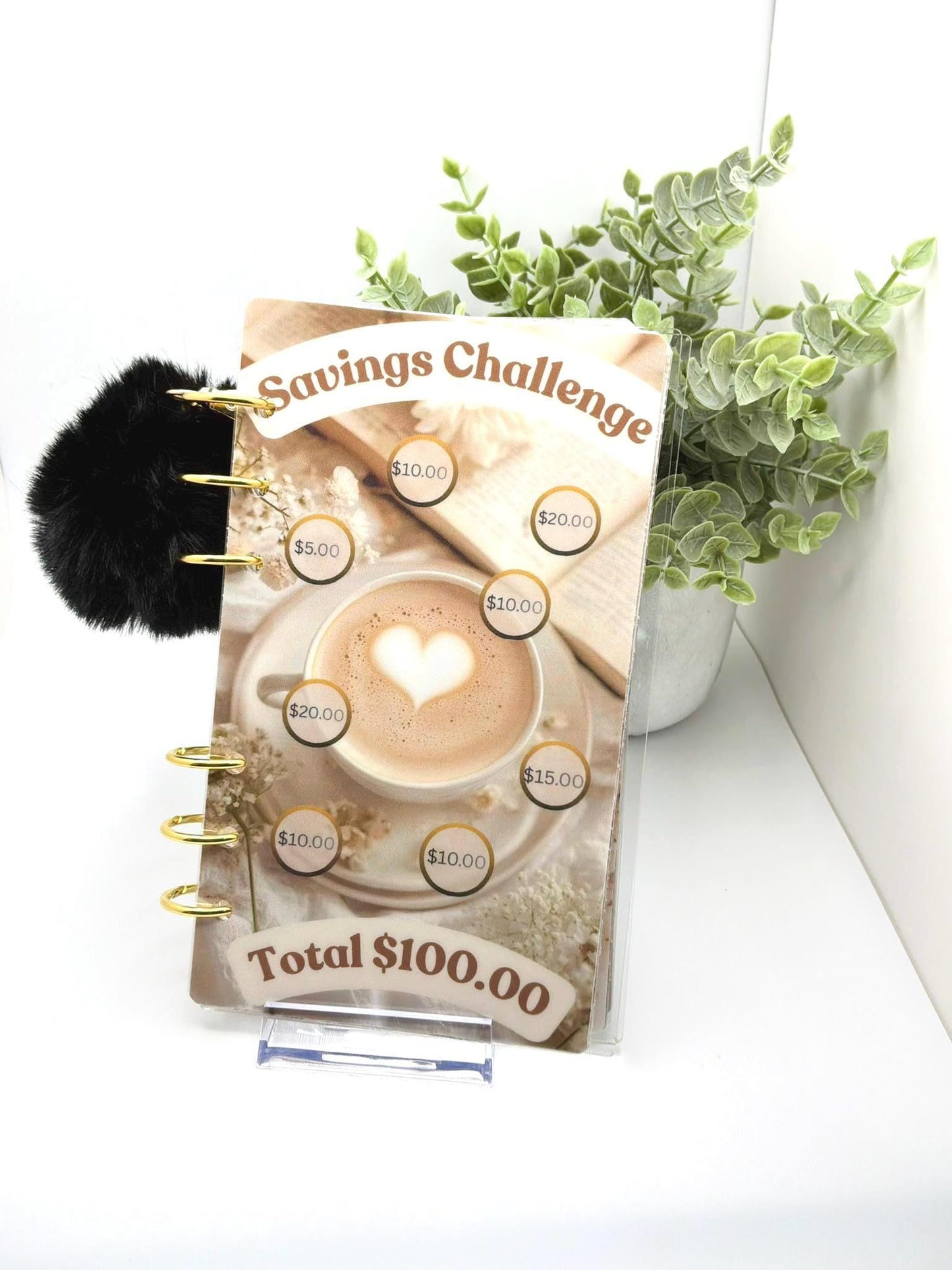 A6 Savings Challenge Binder, Cash Stuffing, Budget Planner, Sinking Funds Organizer