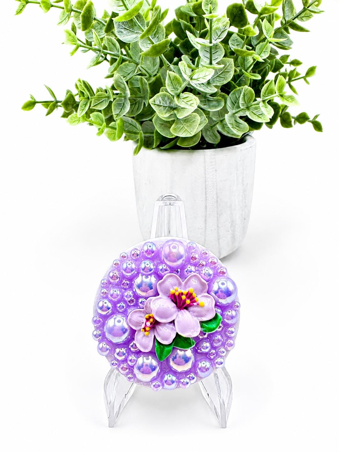 Decorative Finger Moistener for Cash Stuffing | Cash Counting Tool | Budget Binder Accessory