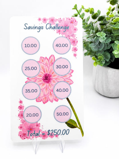 Savings Challenge Bundle | Cash Stuffing Kit | Budget Binder Inserts | Money Saving Tracker