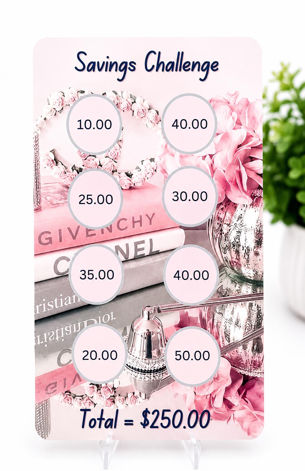 Savings Challenge Bundle | Cash Stuffing Kit | Budget Binder Inserts | Money Saving Tracker