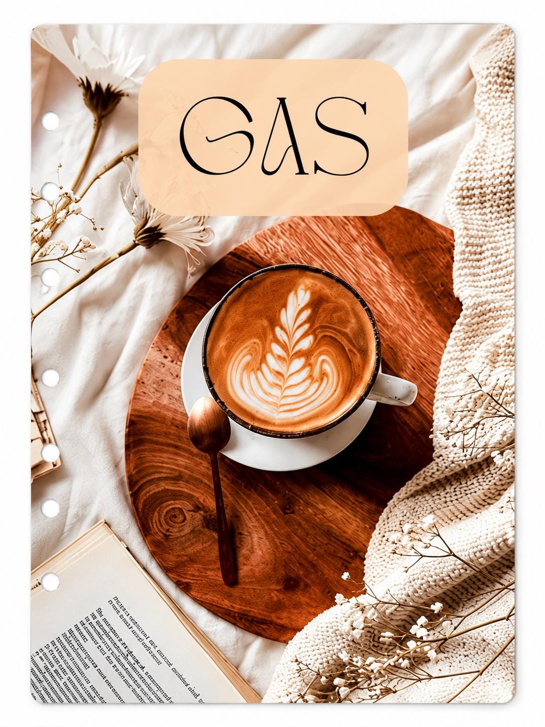 Coffee Theme Cash Envelopes, Custom Made, Savings Budgeting
