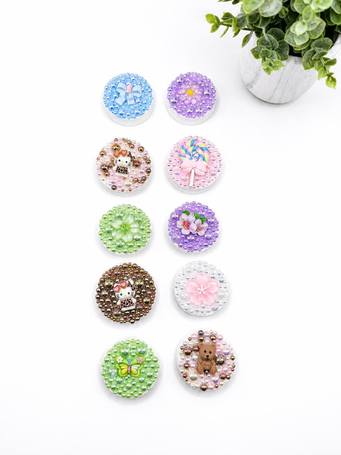 Decorative Finger Moistener for Cash Stuffing | Cash Counting Tool | Budget Binder Accessory