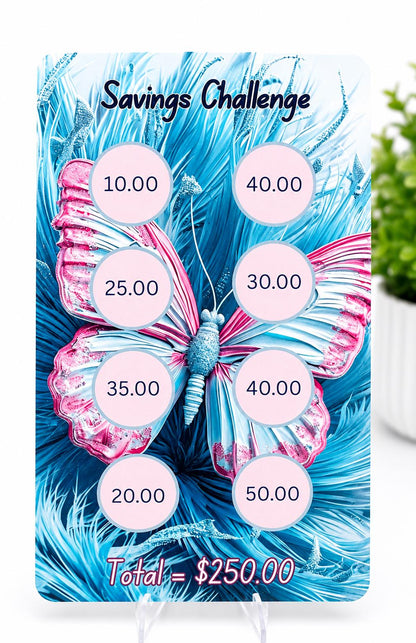 Savings Challenge Bundle | Cash Stuffing Kit | Budget Binder Inserts | Money Saving Tracker