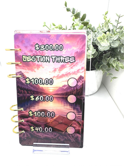 1K Savings Challenge Binder | Cash Stuffing Challenge | A6 Budget Binder | Savings Tracker | Money Saving Binder