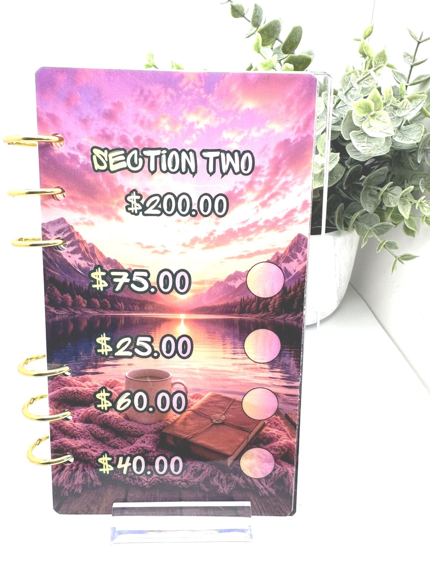 1K Savings Challenge Binder | Cash Stuffing Challenge | A6 Budget Binder | Savings Tracker | Money Saving Binder