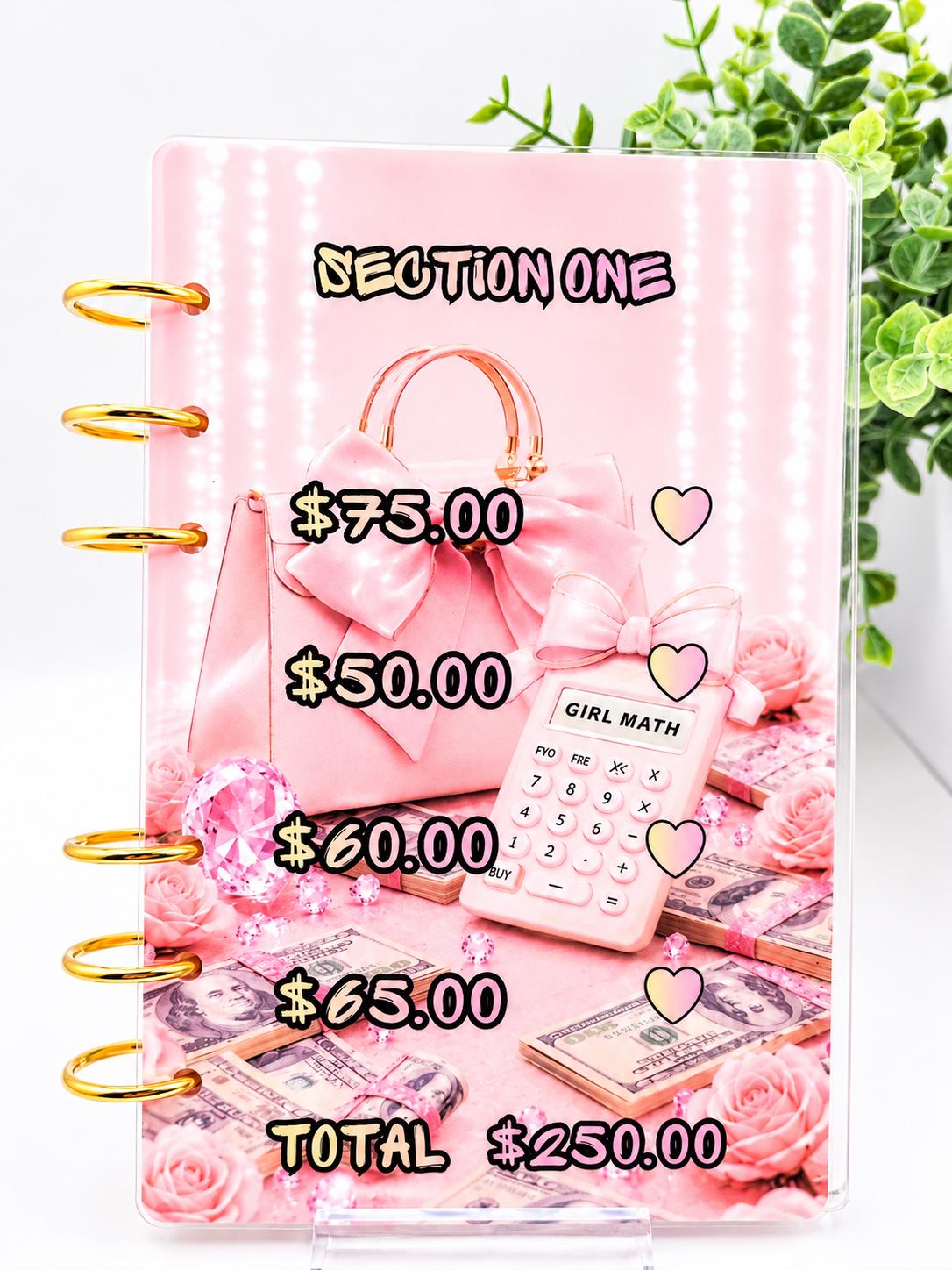 Luxury Pink Savings Challenge Bundle Printable | Cash Stuffing Challenge | A6 Budget Binder Inserts | 1K Savings Tracker