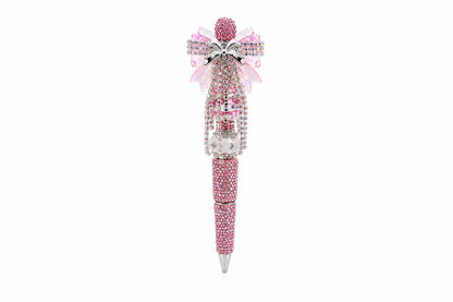 Handmade Crystal Bling Ballpoint Pen, Rhinestone Decorative Sparkly Writing Tool