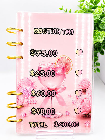 Luxury Pink Savings Challenge Bundle Printable | Cash Stuffing Challenge | A6 Budget Binder Inserts | 1K Savings Tracker
