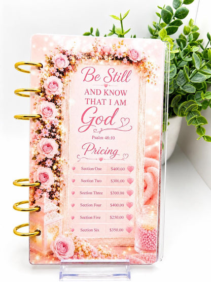 Christian Cash Stuffing Binder | Faith Based Budget Binder | 2K Savings Challenge | Bible Verse Savings Tracker | A6 Acrylic Binder