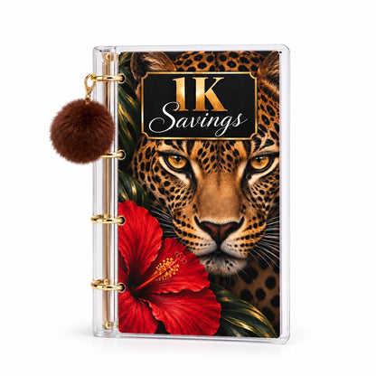 Fierce Luxe 1K Savings Challenge A6 Cash Binder Bundle