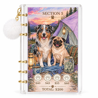 Dog Lovers Savings Challenge Binder: 1K Goal