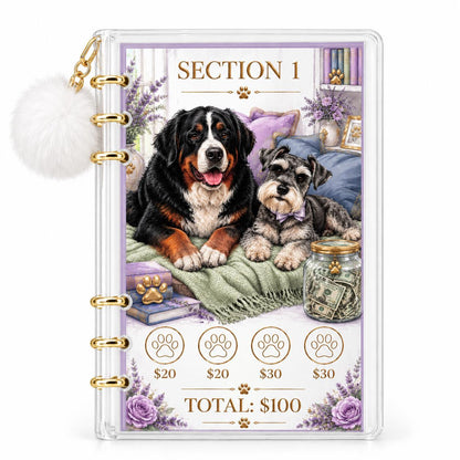Dog Lovers Savings Challenge Binder: 1K Goal