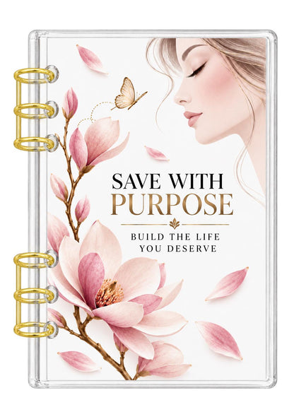 Magnolia 10K Savings Challenge A6 Acrylic Binder Budget Planner Bundl
