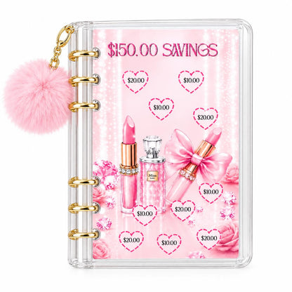 Pink Savings Challenge Cards | Cash Stuffing | A6 Budget Binder Inserts | Money Saving Tracker