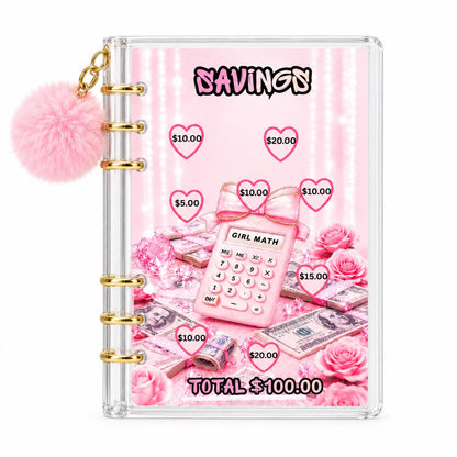 Pink Savings Challenge Cards | Cash Stuffing | A6 Budget Binder Inserts | Money Saving Tracker