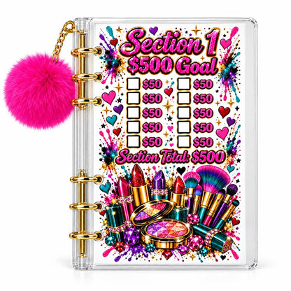 Makeup Savings Binder: 3000 Challenge