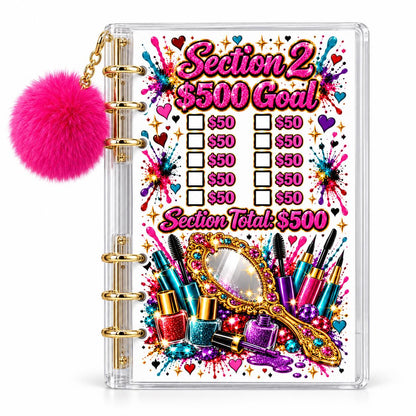 Makeup Savings Binder: 3000 Challenge